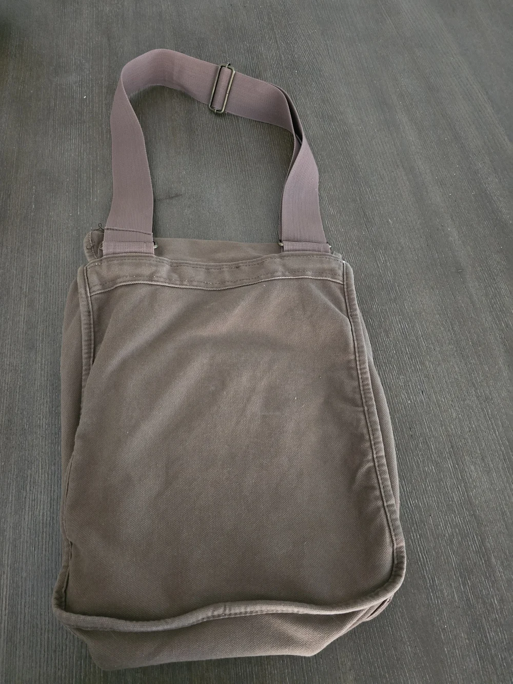 Catholic Original Brown Canvas Messenger Bag